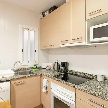 Beautiful Apartment With Terrace In Barcelona-2